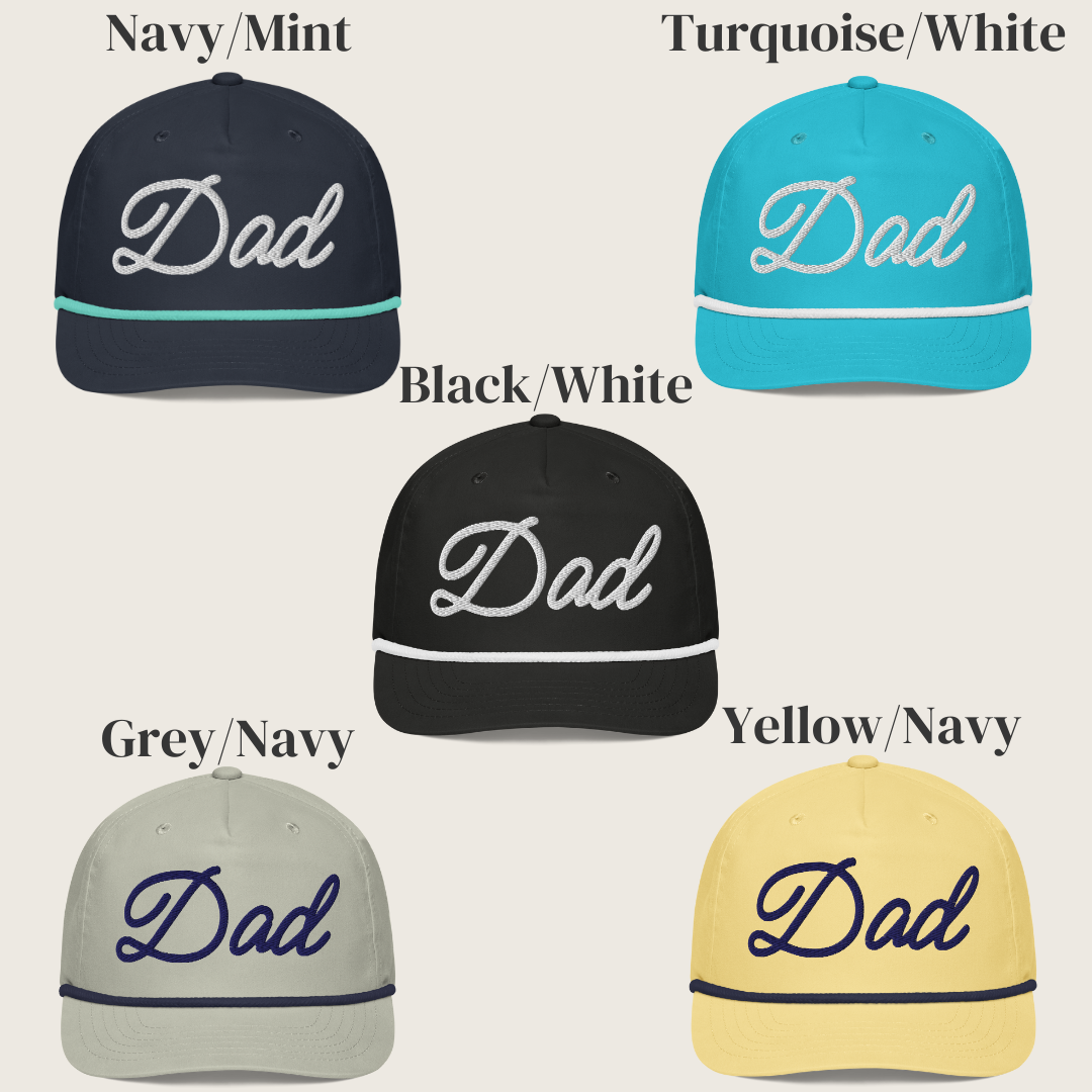 The Official Dad Golf Rope Hat