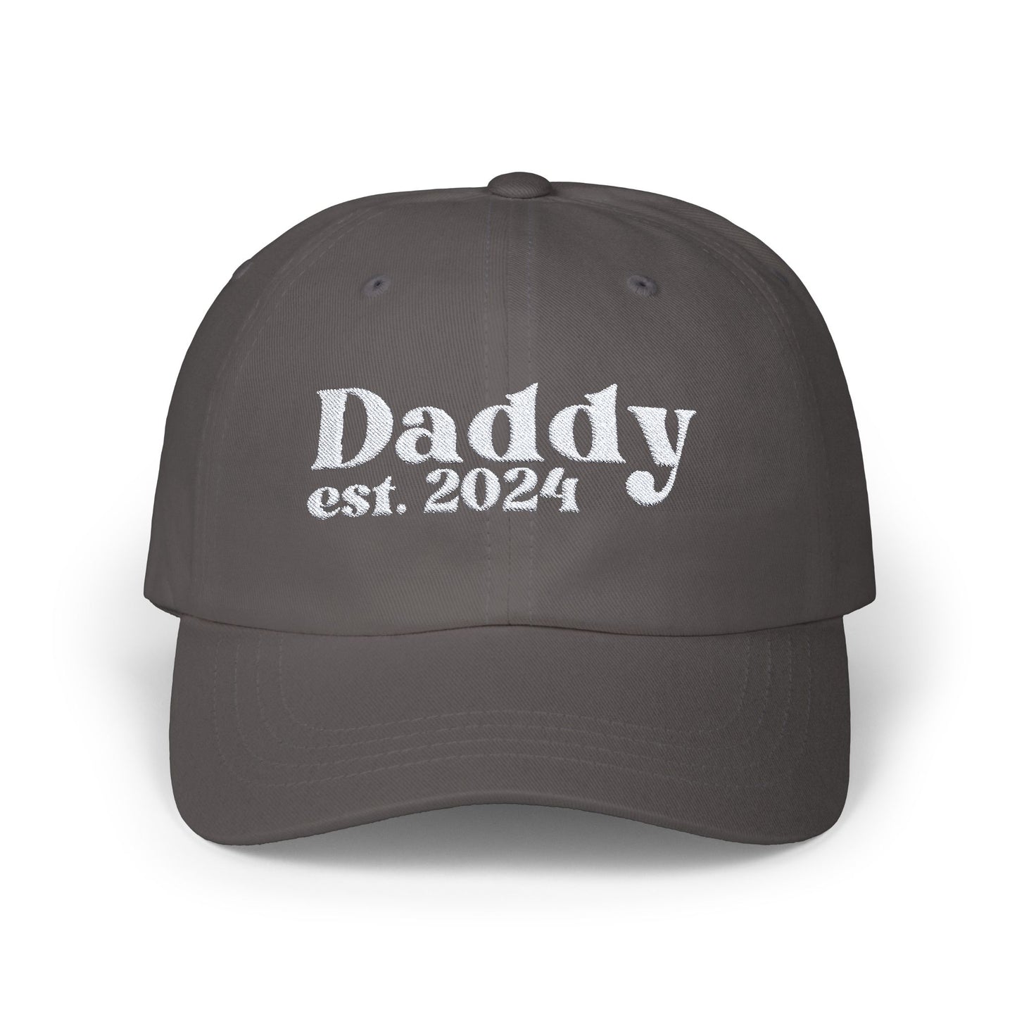 Daddy Est. Embroidered Dad Hat