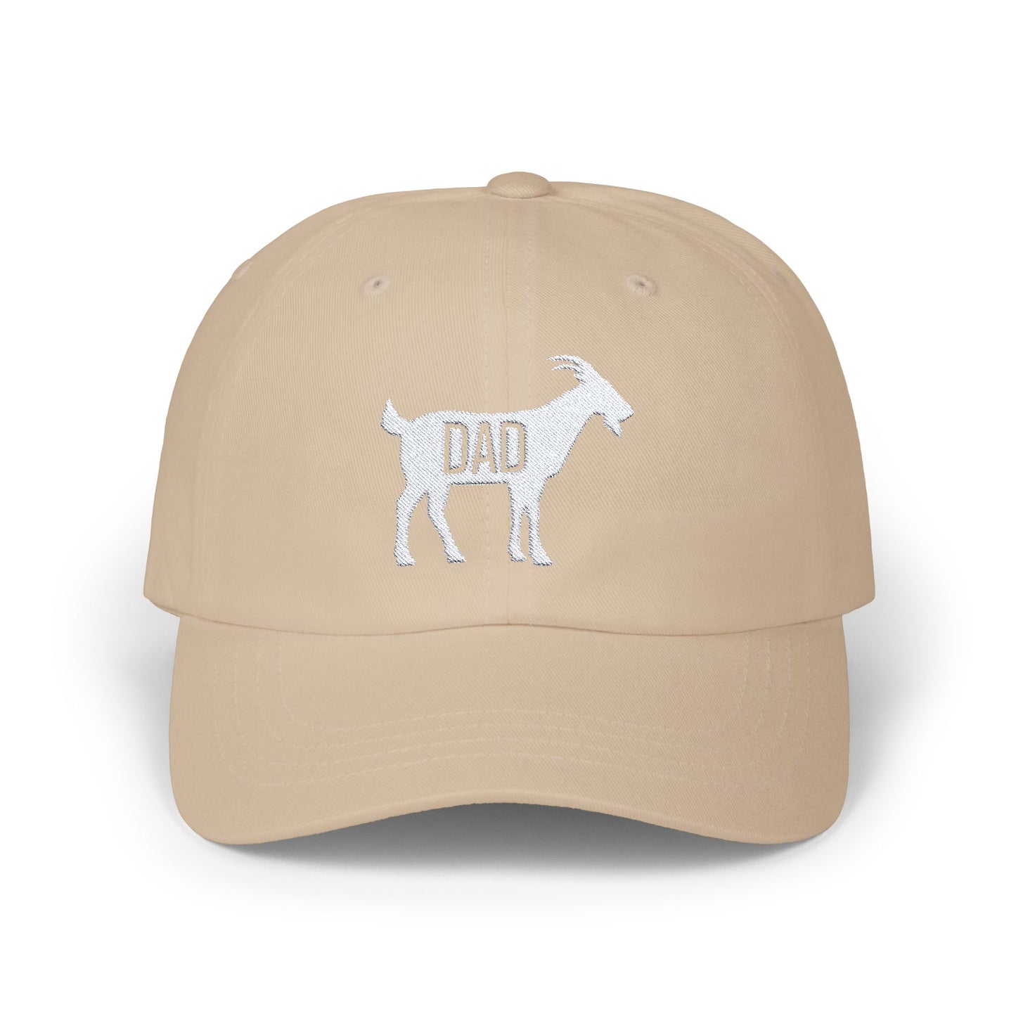 The GOAT Embroidered Dad Hat