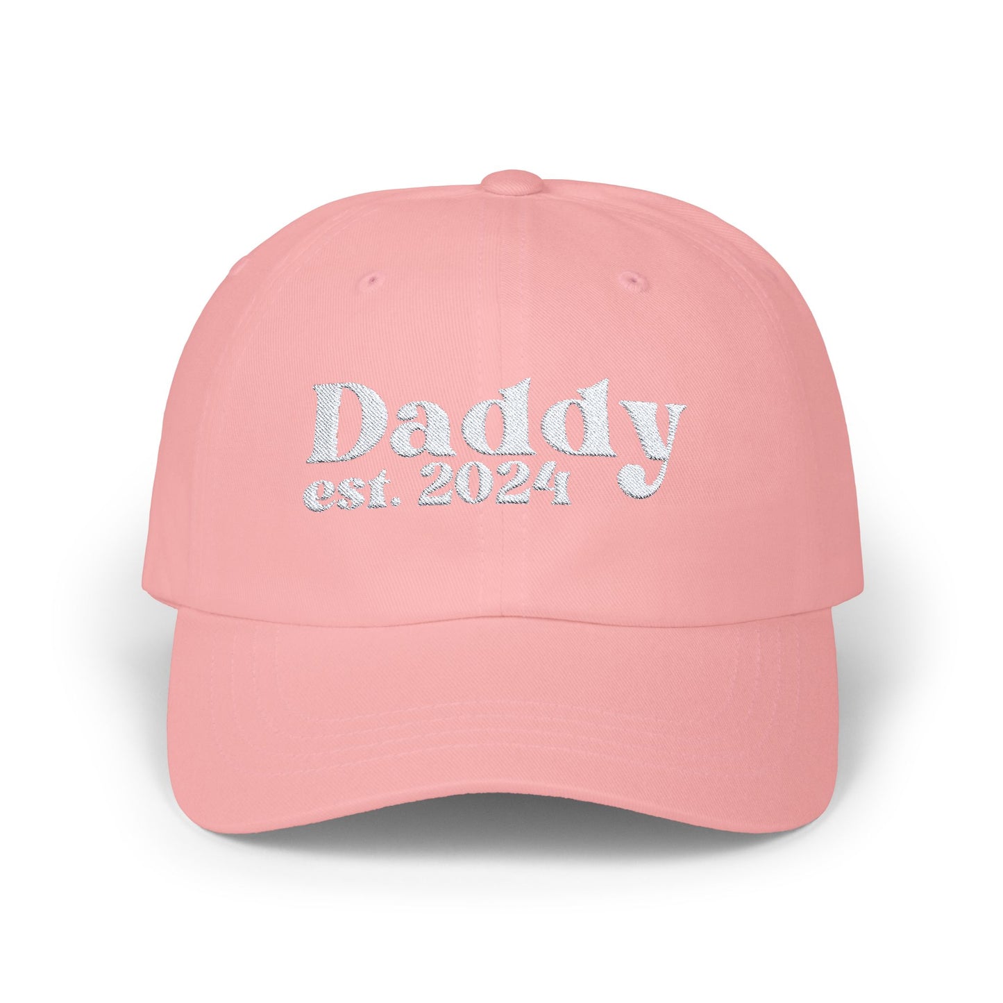 Daddy Est. Embroidered Dad Hat