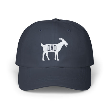 The GOAT Embroidered Dad Hat