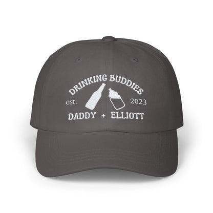 Drinking Buddies Personalized Embroidered Dad Hat