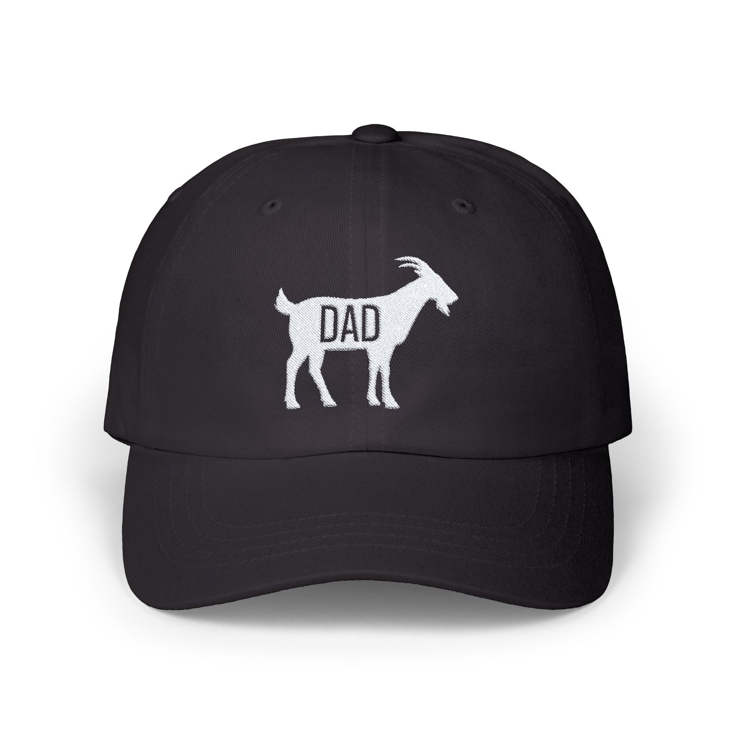 The GOAT Embroidered Dad Hat