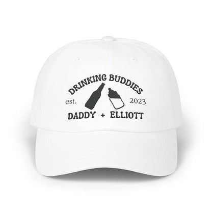 Drinking Buddies Personalized Embroidered Dad Hat