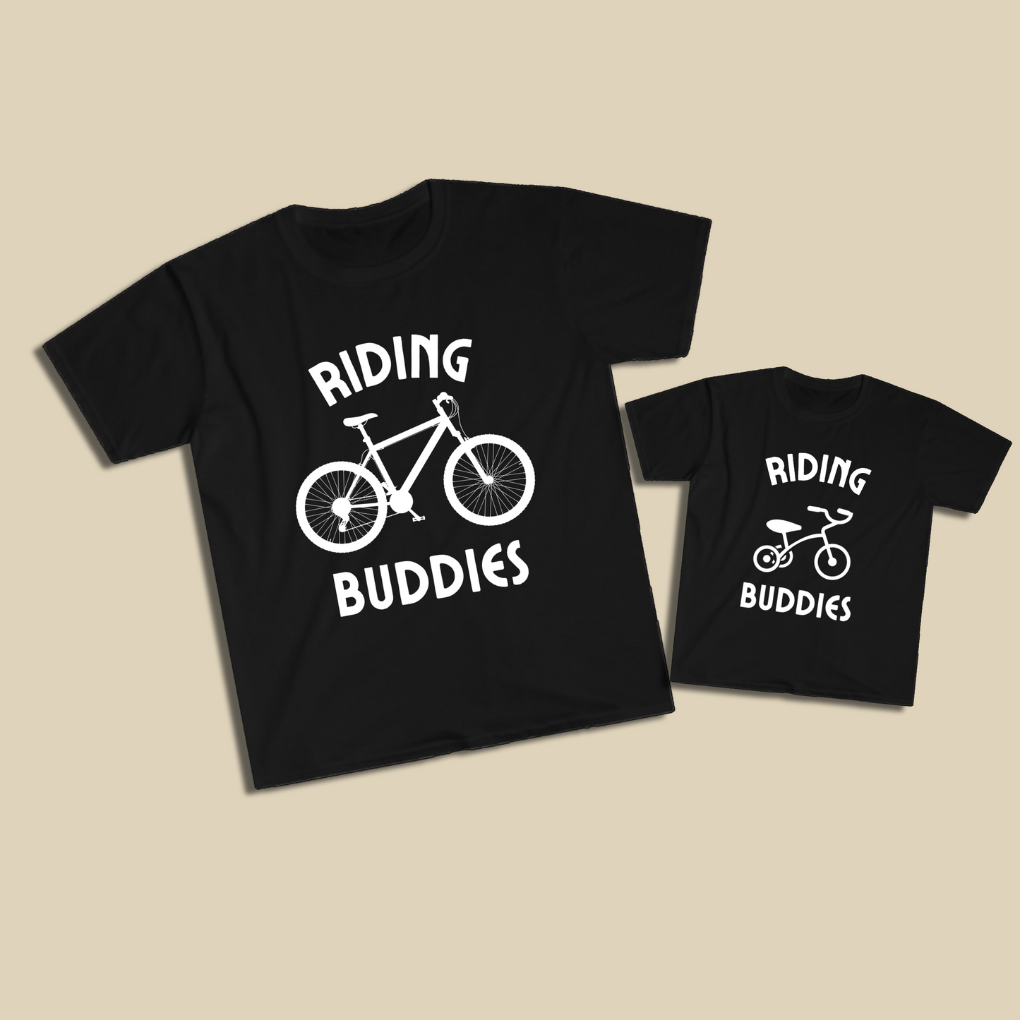 Riding Buddies Mountain Bike & Trike Shirt Set