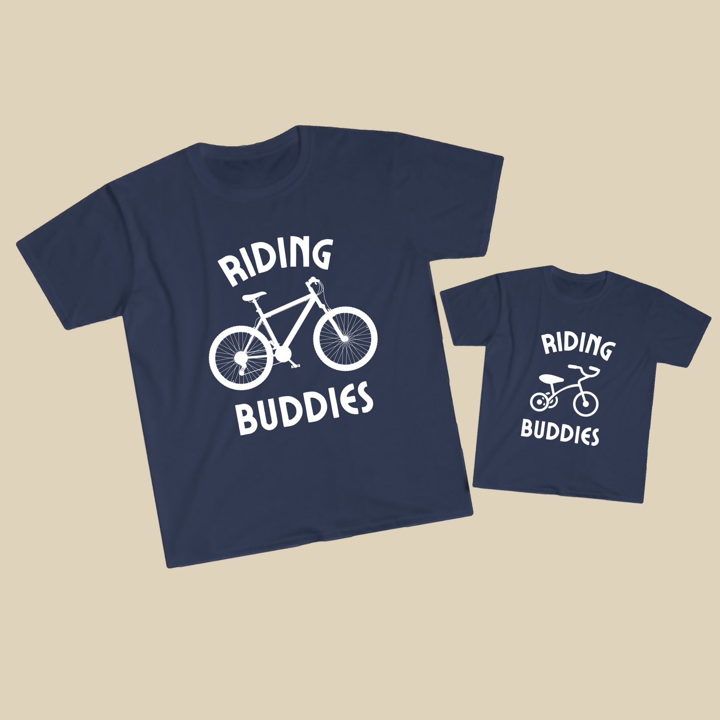 Riding Buddies Mountain Bike & Trike Shirt Set