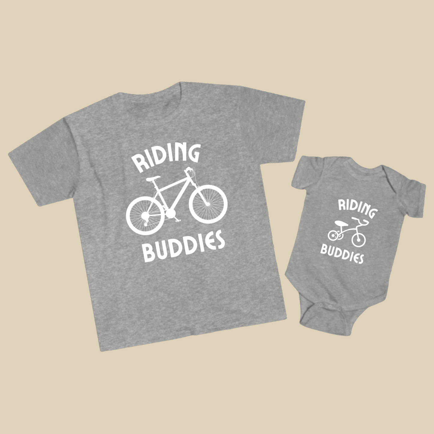 Riding Buddies Mountain Bike & Trike Shirt Set