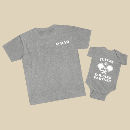 Pickleball Dad Shirt Set