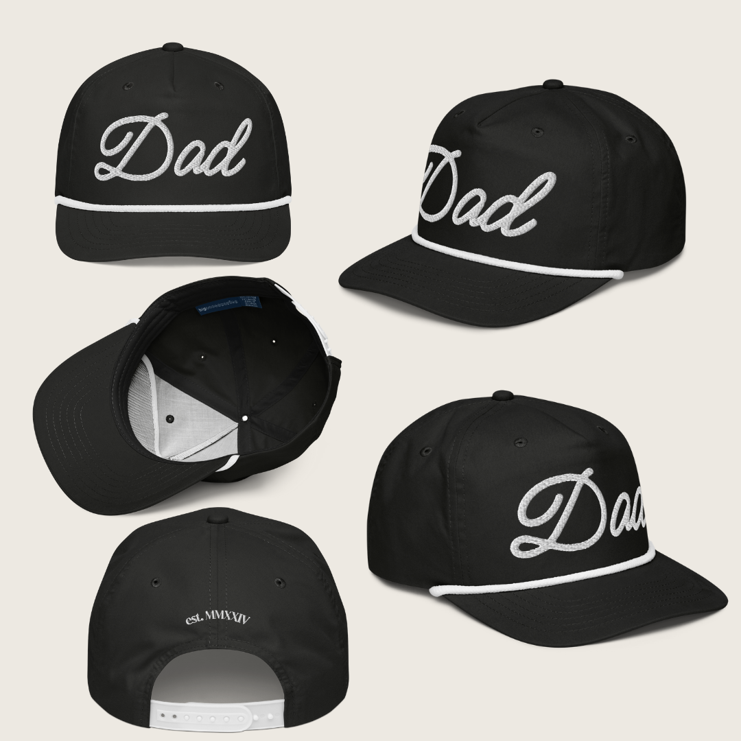 The Official Dad Golf Rope Hat