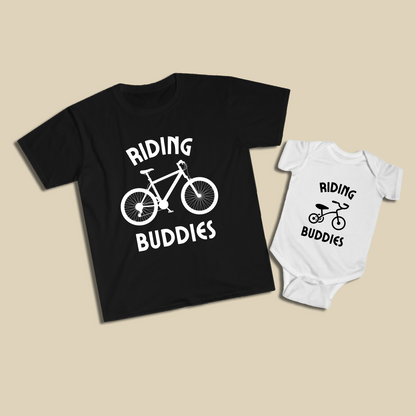 Riding Buddies Mountain Bike & Trike Shirt Set