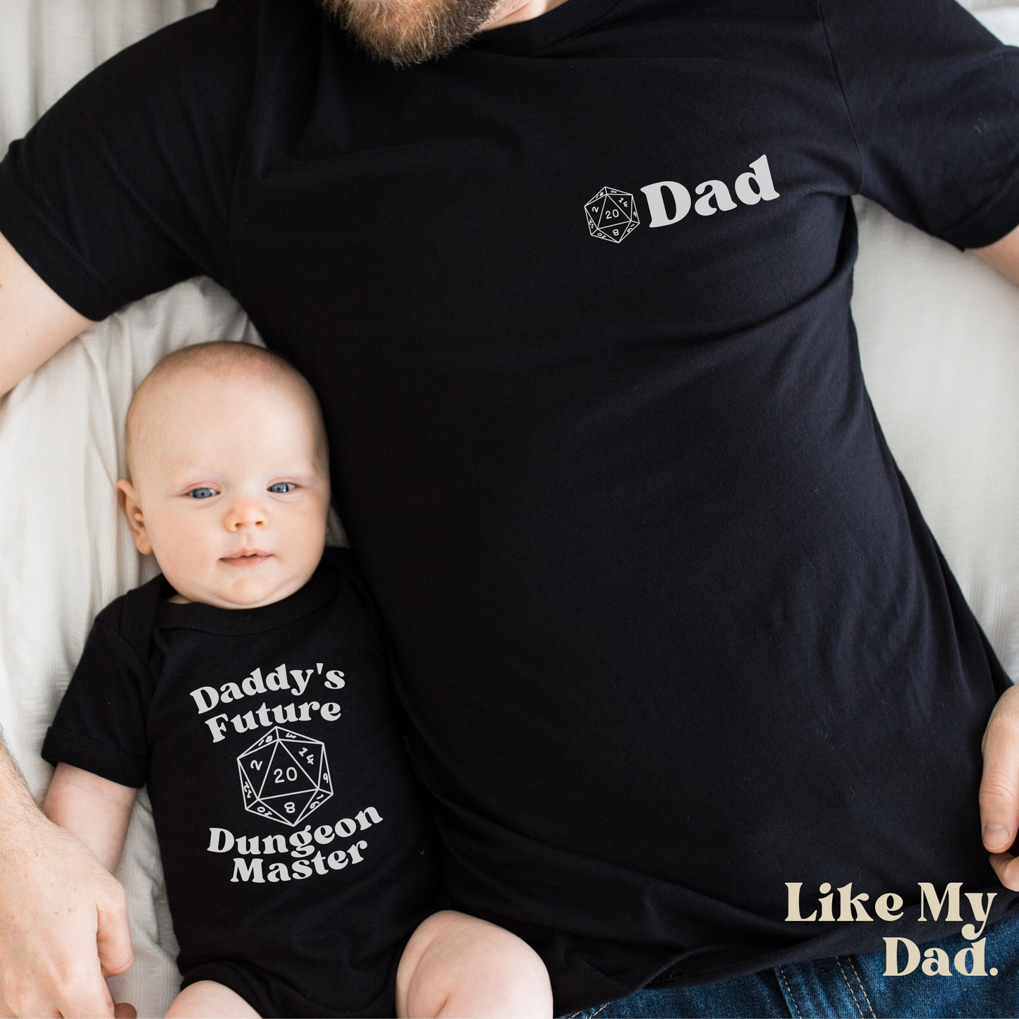 Daddy's Future Dungeon Master Shirt Set