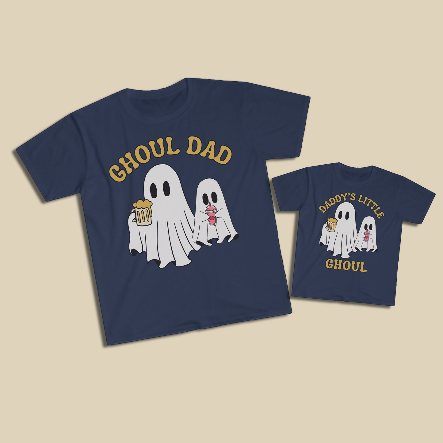 Ghoul Dad Retro Shirt Set