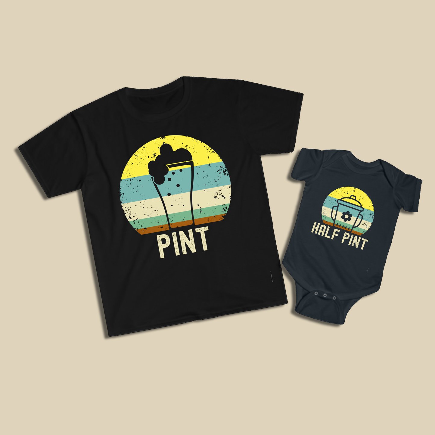 Pint & Half Pint Shirt Set